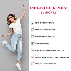 NWC Naturals Pro-Biotics Plus USA-made seal signals quality and trust