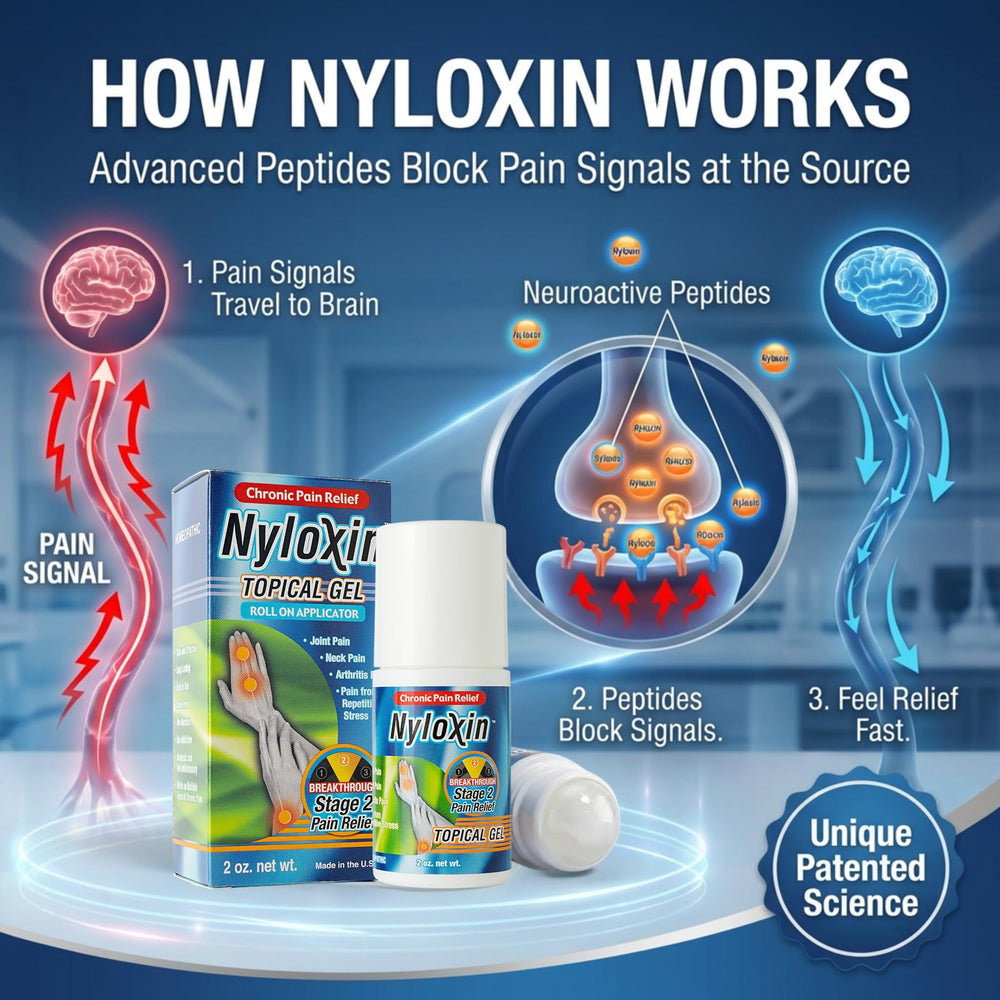 Nyloxin Scent-free roll-on for fragrance-free usage.
