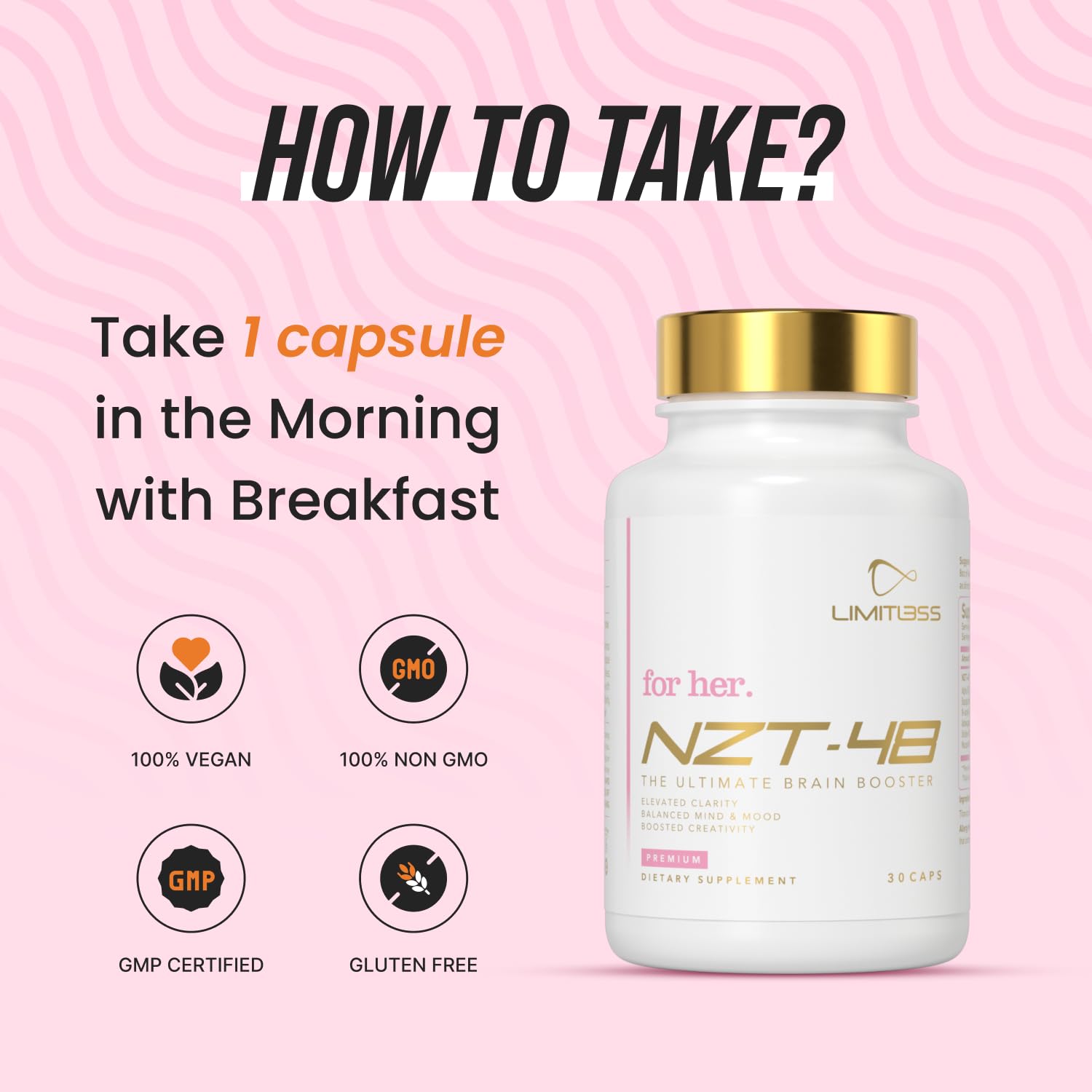 NZT-48 daily routine caffeine blend supports alertness during busy mornings.