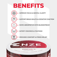 NZE brand logo on pack reinforces quality and USA manufacturing.