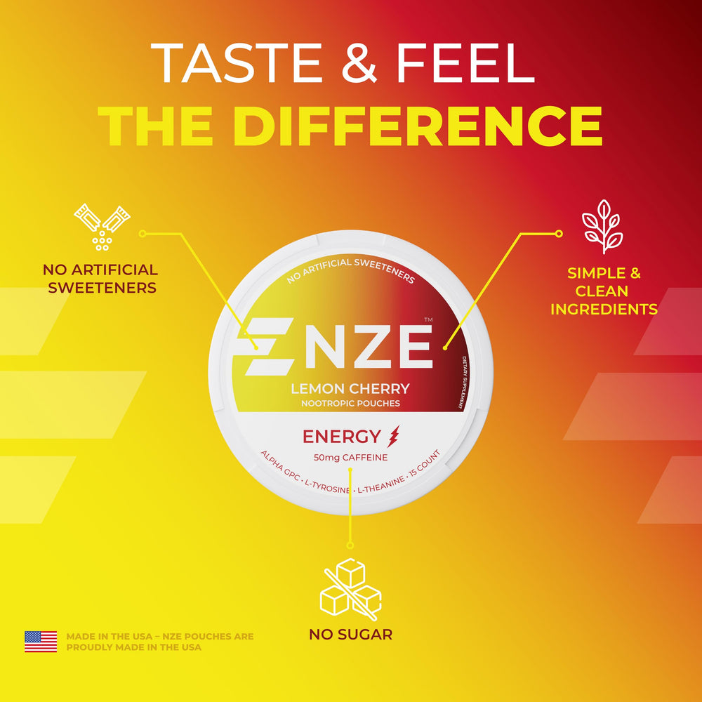 NZE USA-made badge on pouch signaling quality