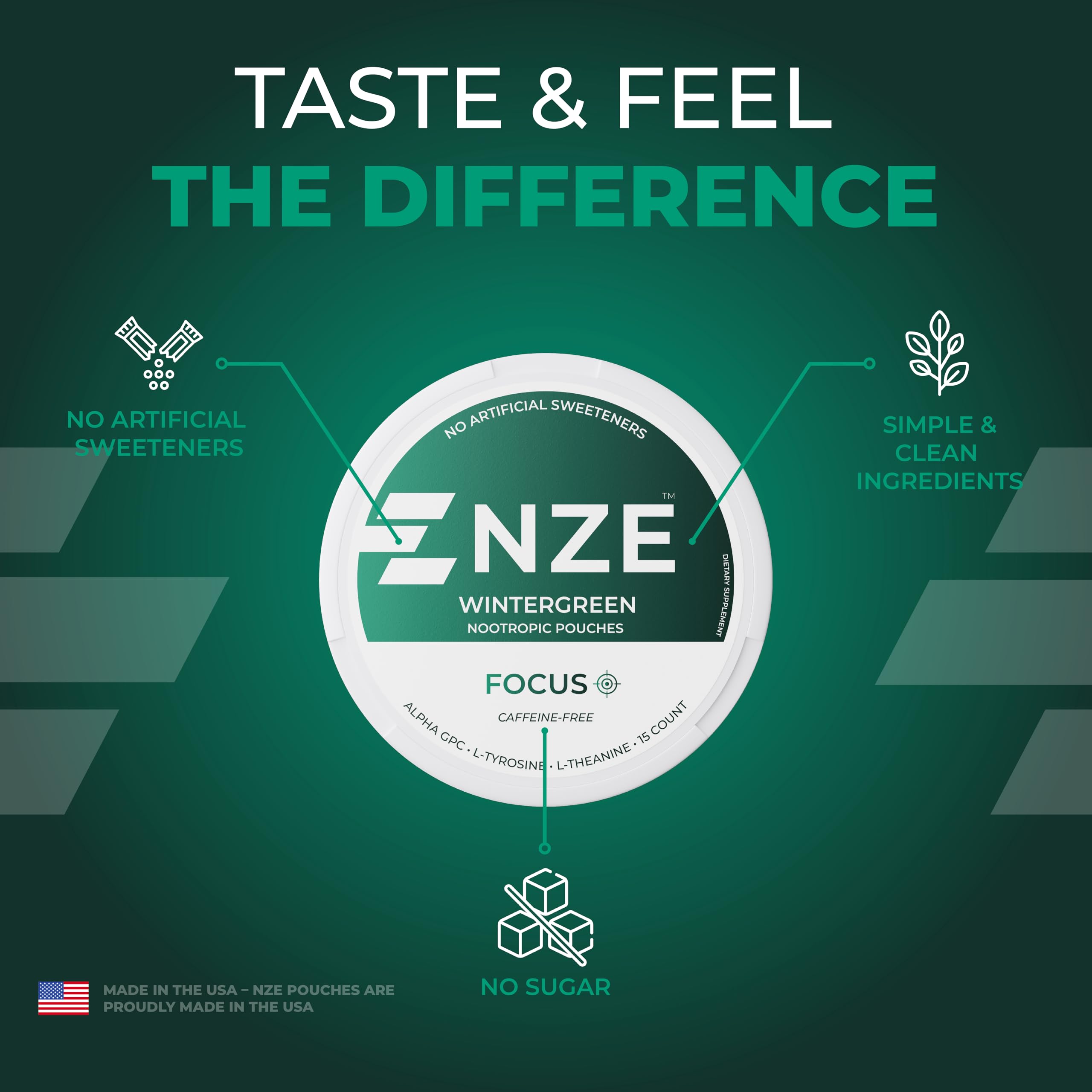 NZE five-pack can collection showcasing value and storage convenience