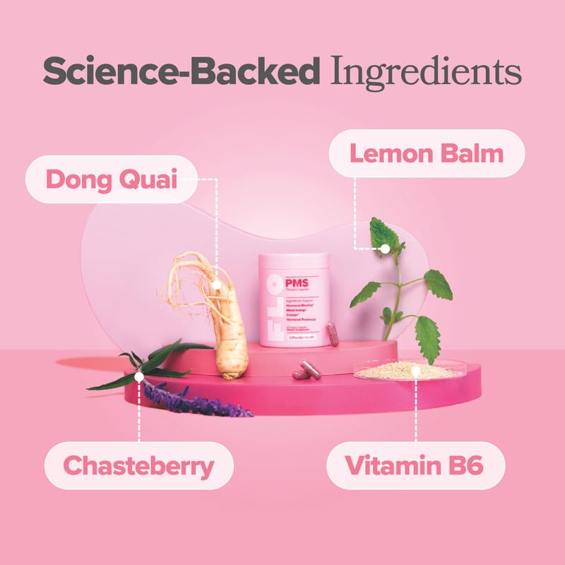 O Positiv FLO PMS gummies texture close-up highlighting gummy texture.
