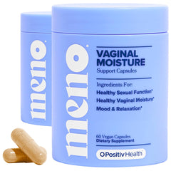 O Positiv MENO bottle pour demonstrates easy daily moisture support