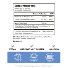 O Positiv MENO box highlights key ingredients like phosphatidylserine
