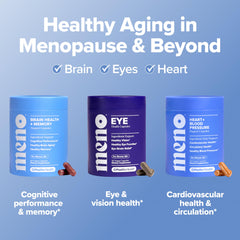 O Positiv MENO capsules with water for a daily routine