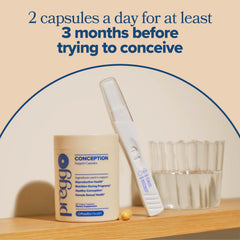 O Positiv Preggo maca root capsules image for natural energy support.