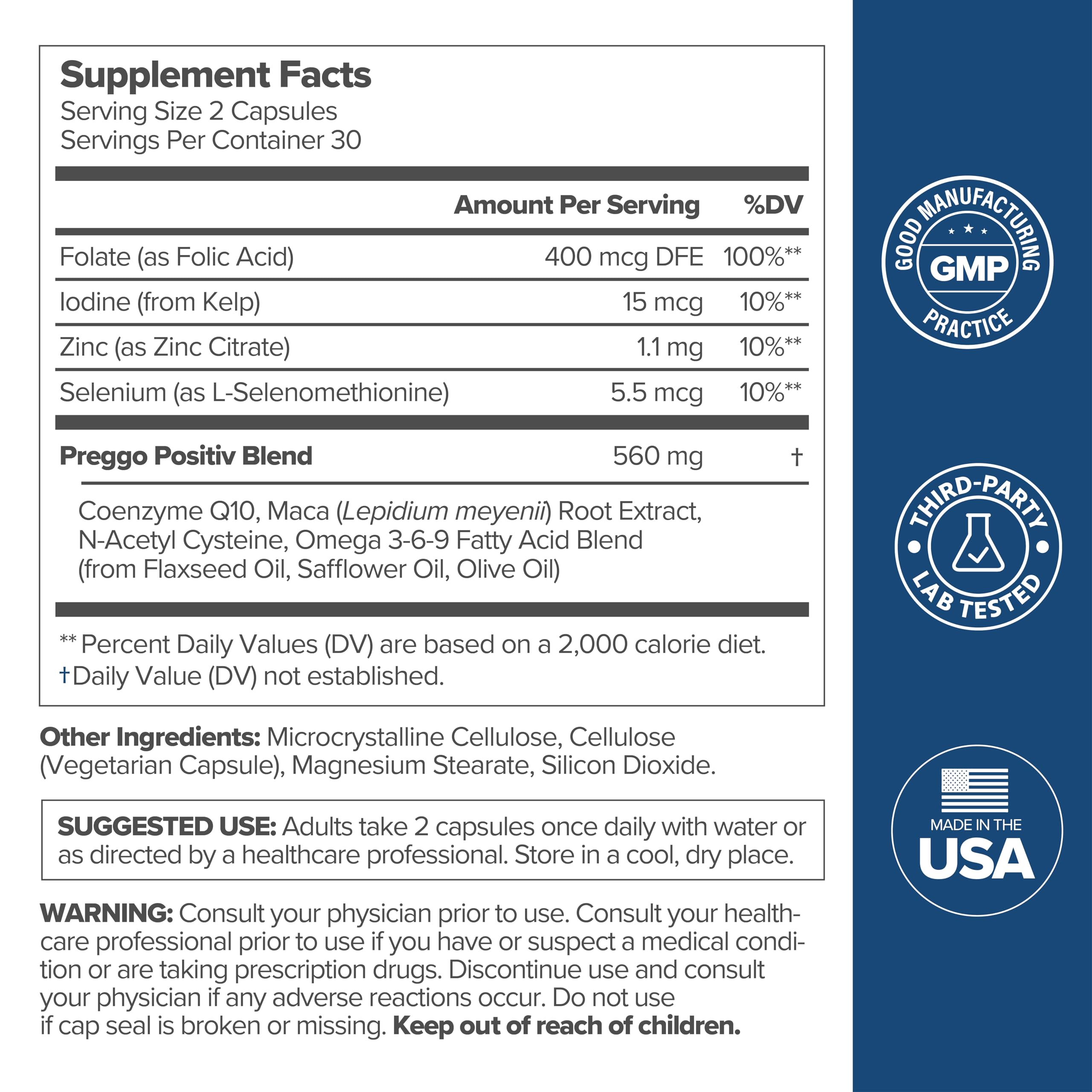 O Positiv Preggo vegan omega-3s image for prenatal nutrition support.