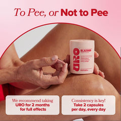 O Positiv URO ingredients close-up highlighting urinary-supporting components.