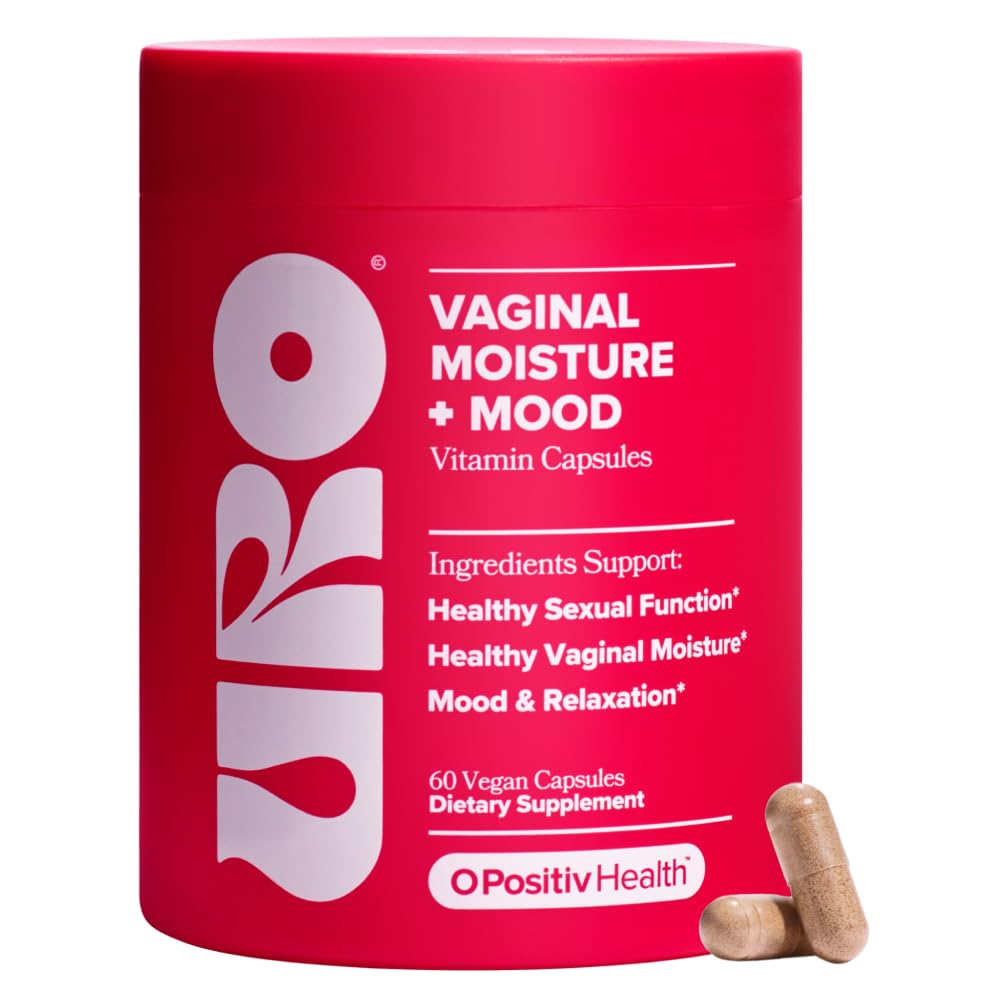O Positiv URO bottle being poured for daily moisture and mood support