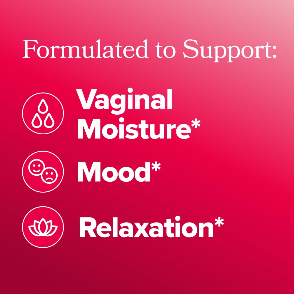Close-up of O Positiv URO capsules for mood and moisture support