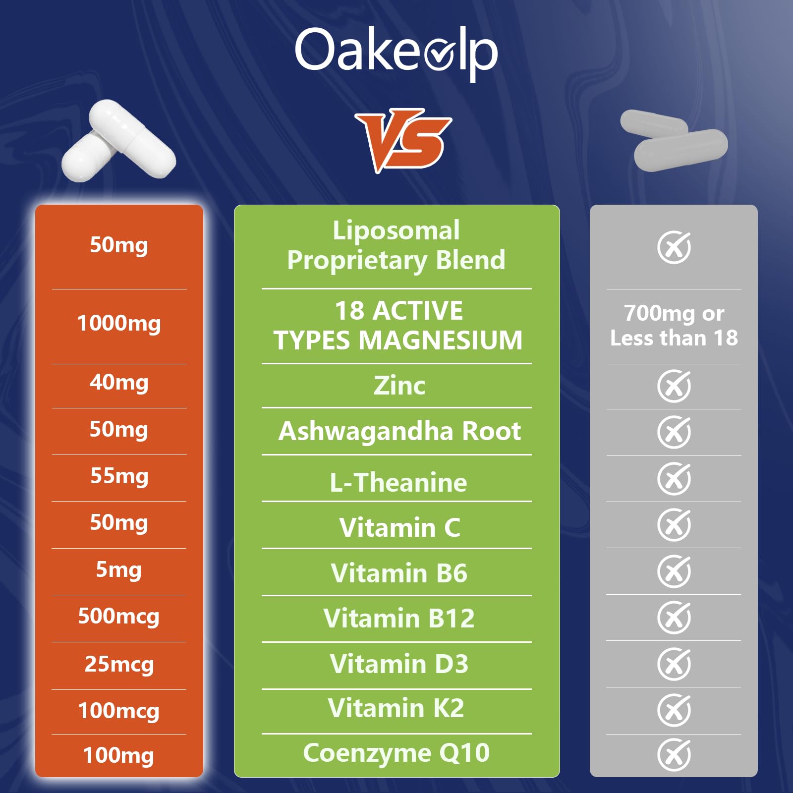 Oakevlp 2-pack packaging front showing value and convenience.