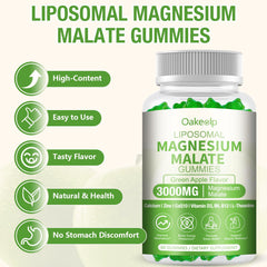 Oakevlp blend ingredients visual outlines liposomal tech and nutrient showcase.