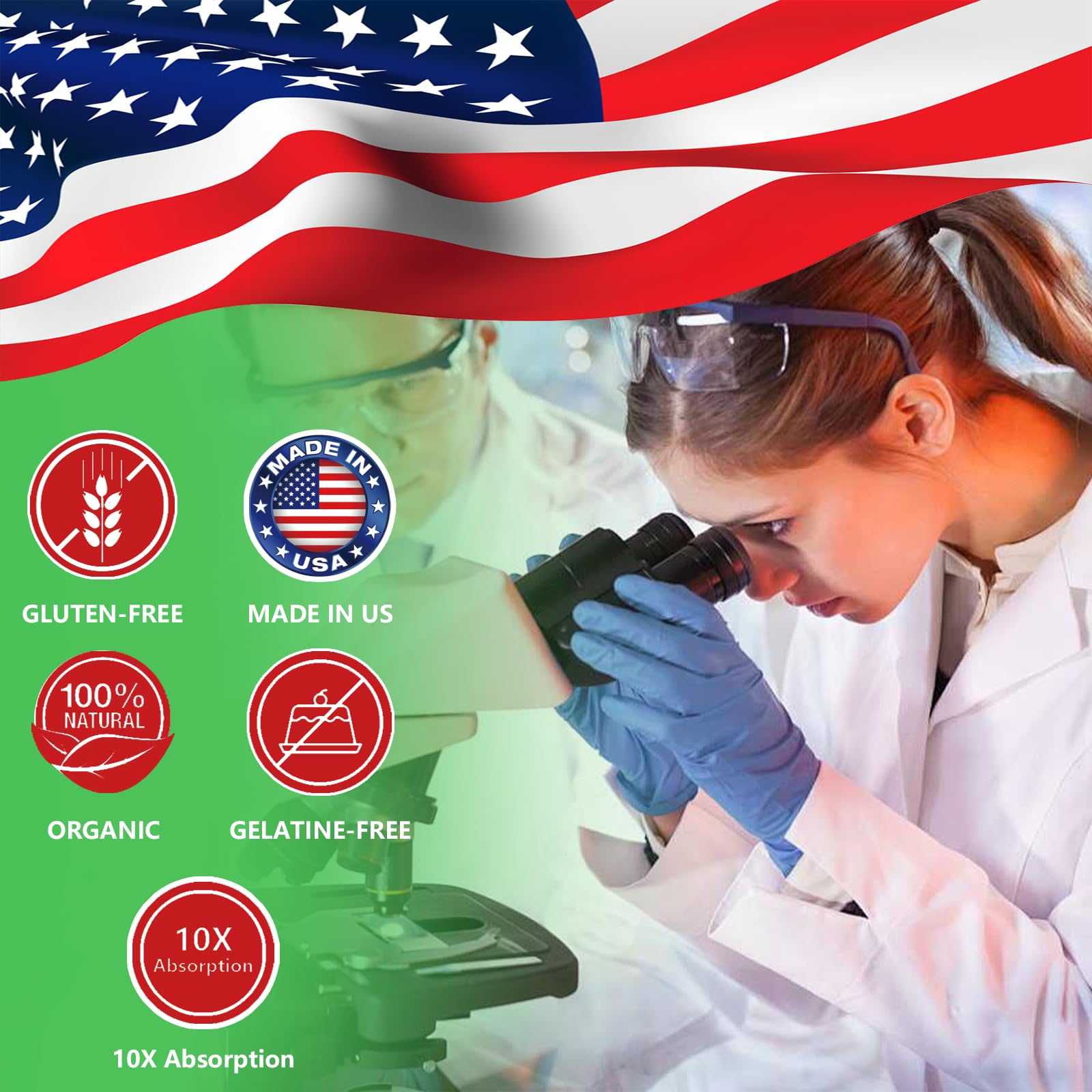 Oakevlp packaging highlights 1200mg L-Theanine and comprehensive blend.