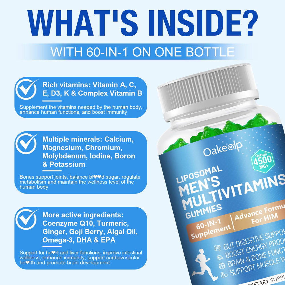 Oakevlp probiotics 18-strain capsules for gut health.