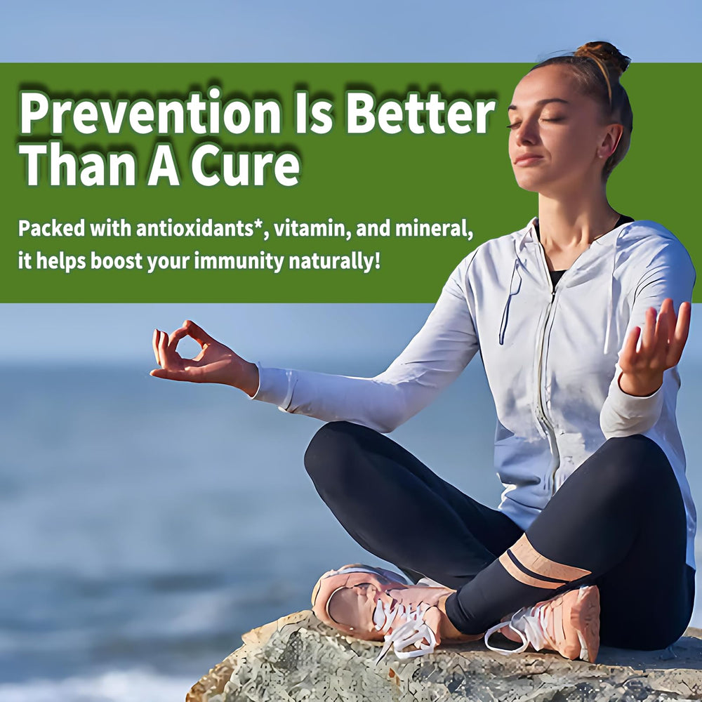 Vitamin C and Zinc icons with OALSE branding support absorption and daily nourishment.