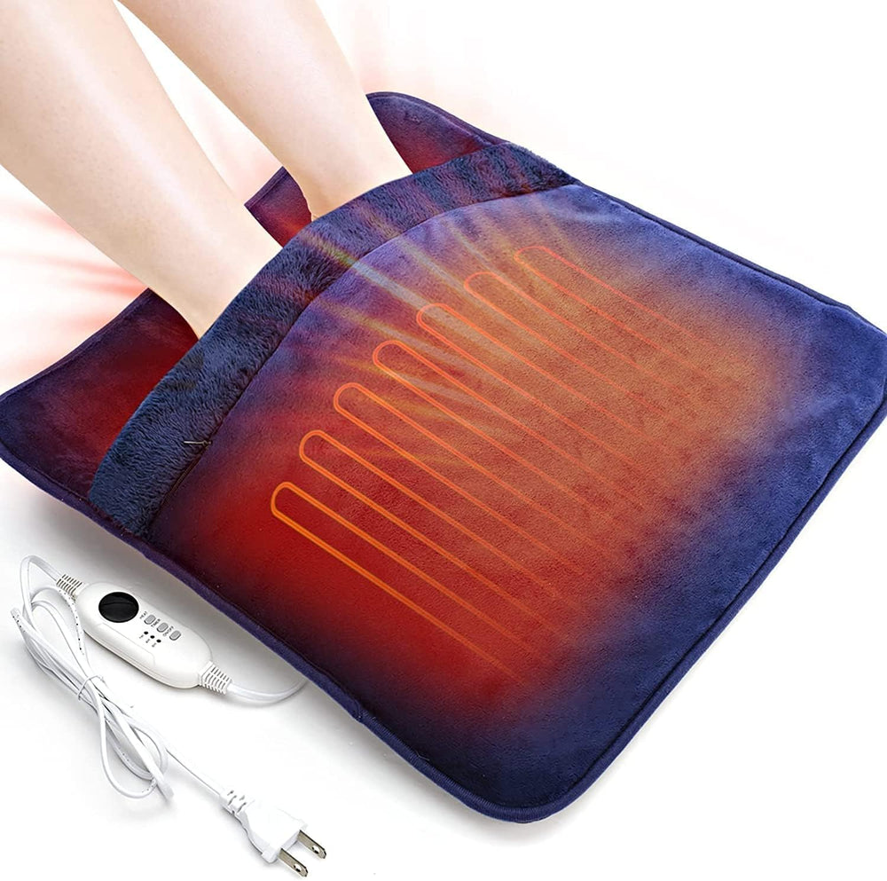 OANUIEM Double-Sided Foot Warmer showing dual heat layers for quick, even warmth.