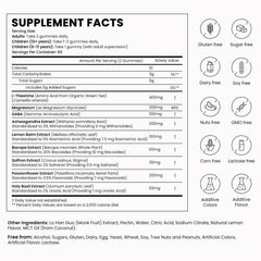 OASIS FORCE Ingredients list showing GABA, magnesium glycinate and botanicals