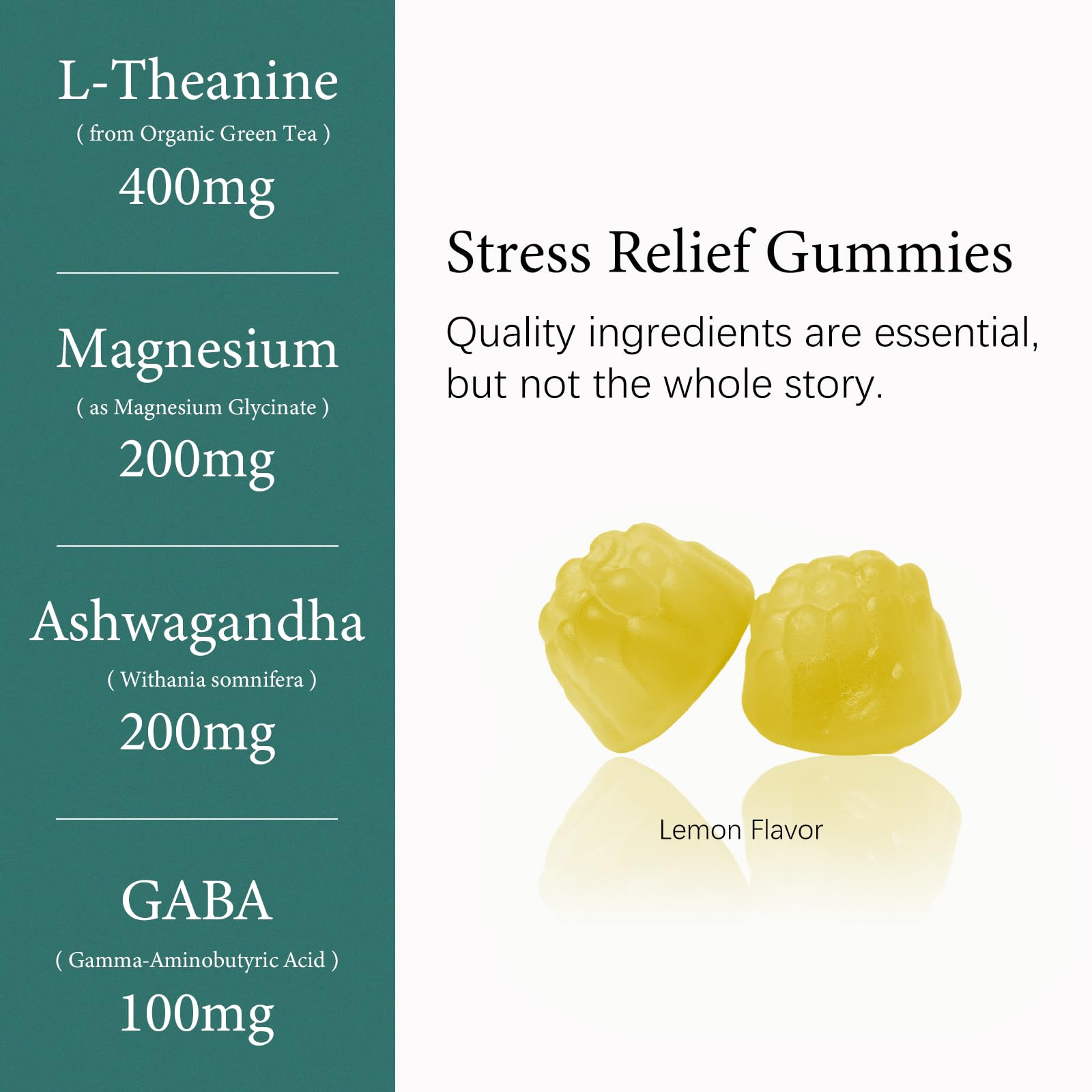 OASIS FORCE L-Theanine Gummies individually wrapped to preserve freshness