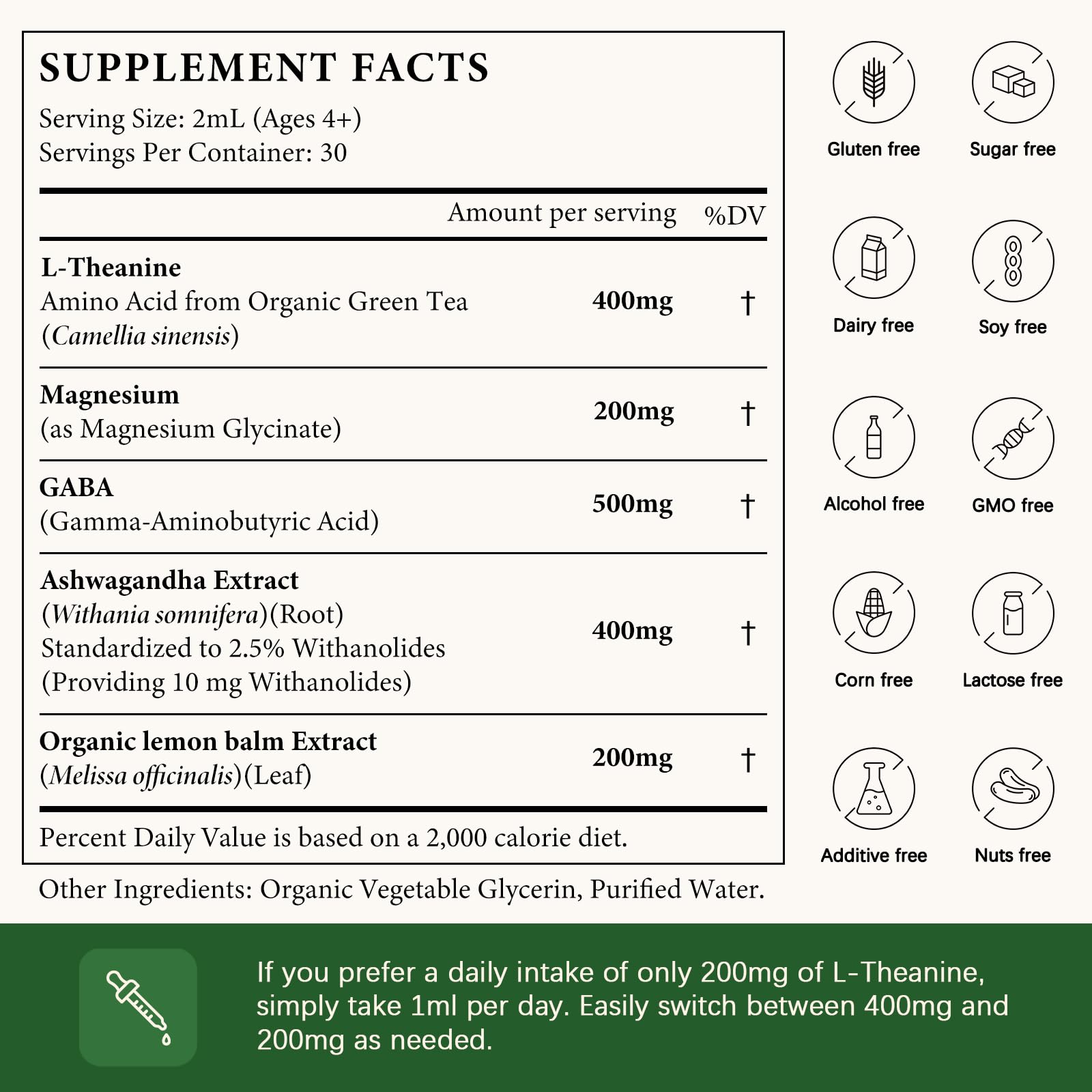 OASIS FORCE L-Theanine Drops support focused clarity during demanding work.