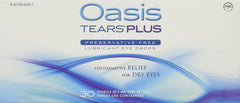 Oasis TEARS PLUS pack of 2 boxes ready for daily use and convenience.