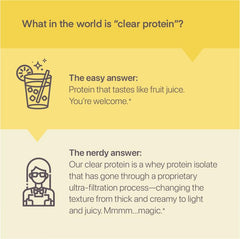 Oath Nutrition Clear Whey Raspberry Lemonade bottle, on-the-go protein option