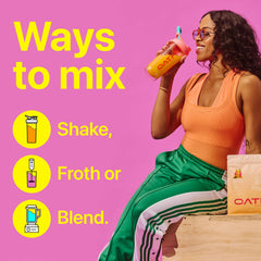 Oath Nutrition Clear Whey Raspberry Lemonade ingredients label, no added sugar