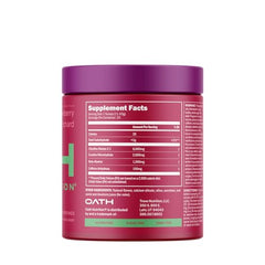 Oath Nutrition Sport Sugar Free Pre-Workout Appleberry Orchard scoop measures precise servings for consistent workouts.