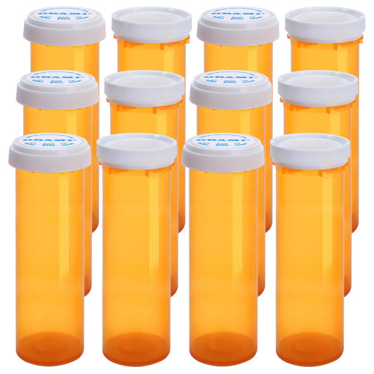 Obami 60-dram pill bottle cap demonstrates secure, portable storage for small items.