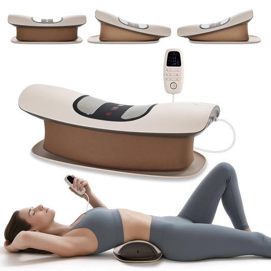 obbos Electric Lumbar Traction Device front view for convenient home use and quick session relief.