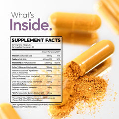 O'blossom Liver Protect label info shows milk thistle and antioxidant blend.