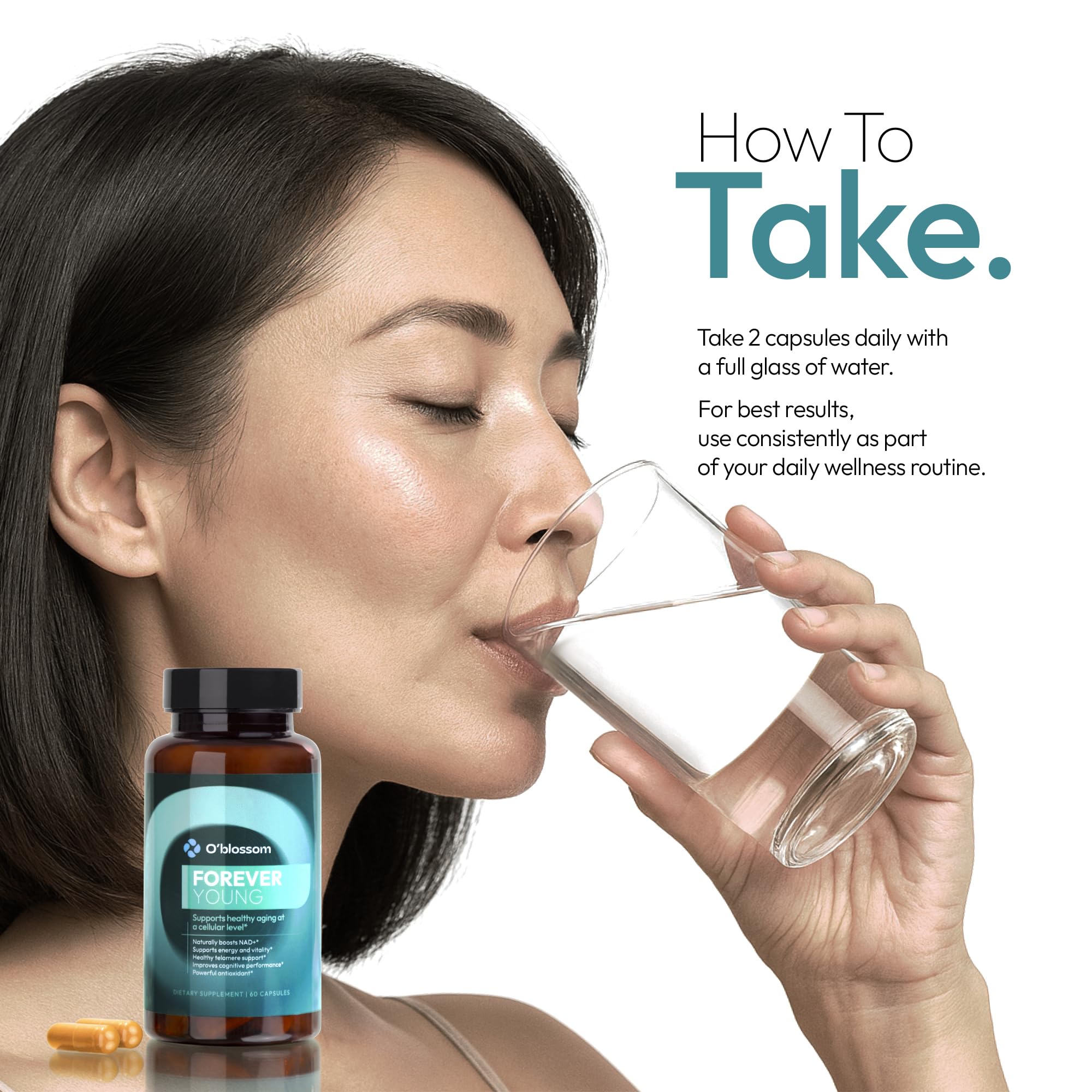 Oblossom Capsule close-up emphasizes high potency formula