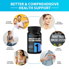 Obnobm hydrogen water tablets on kitchen counter