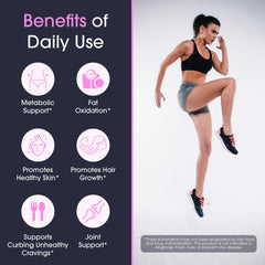 Serving idea: two Obvi Burn Elite capsules taken with breakfast and lunch.