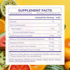 Sugar-free Occotaps eye vitamins pack for a cleaner daily routine.