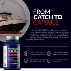 Astaxanthin presence on Oceanutra Krill Oil bottle label