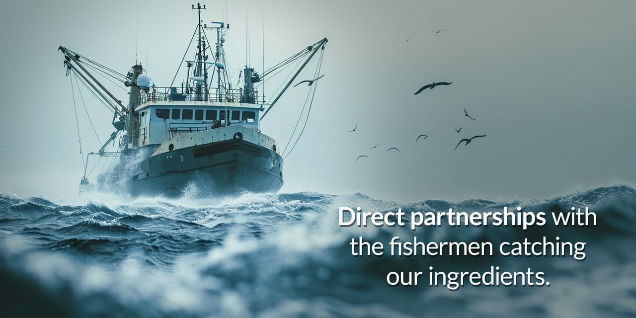 Sustainability and traceability logo for Oceanutra Krill Oil