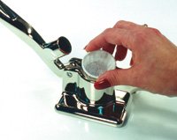 ocelco pill crusher in use for convenient pill preparation