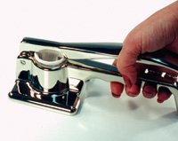 ocelco pill crusher with two souffle cups ready for pill preparation