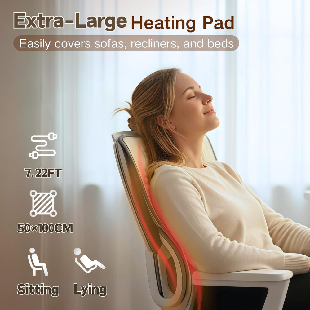 OCSOSO long 7.2-foot cord enables flexible placement around furniture