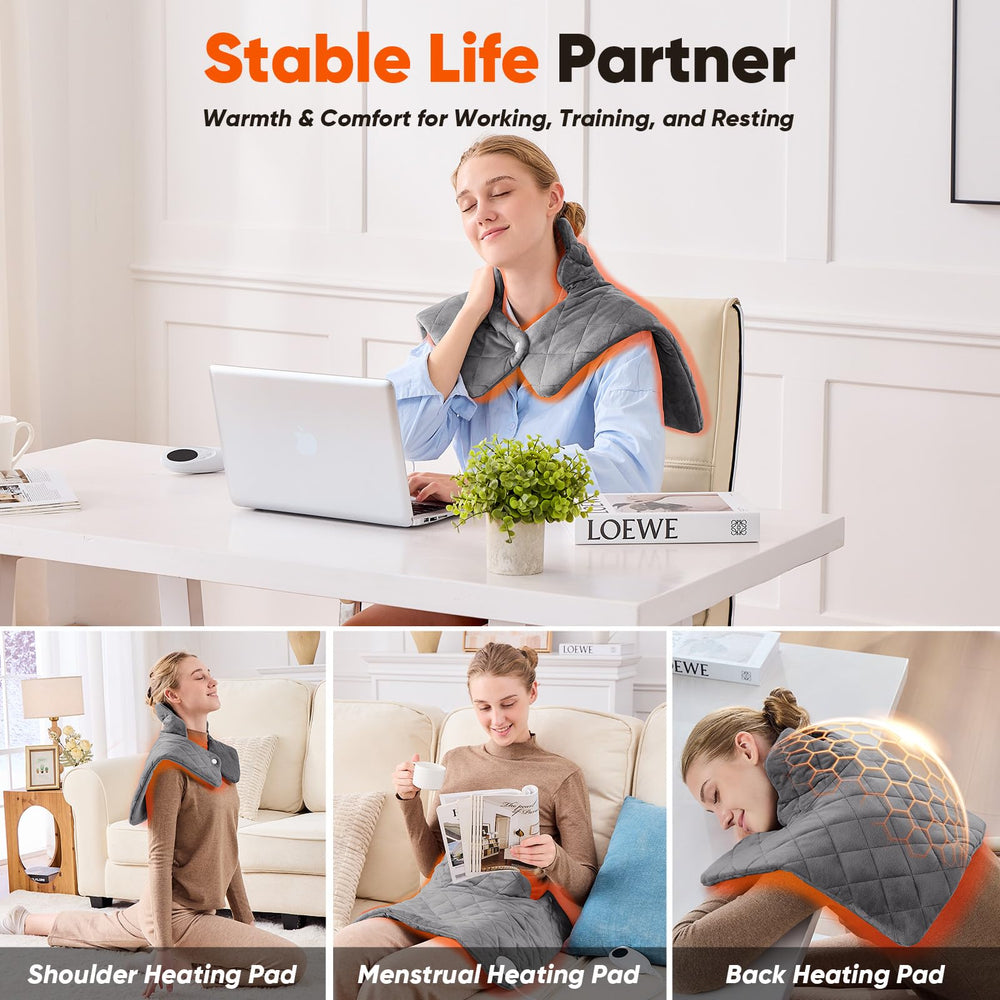 OCTROT 7-foot cord enables flexible use in bed, couch, or desk.