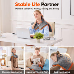 OCTROT 7-foot cord enables flexible use in bed, couch, or desk.