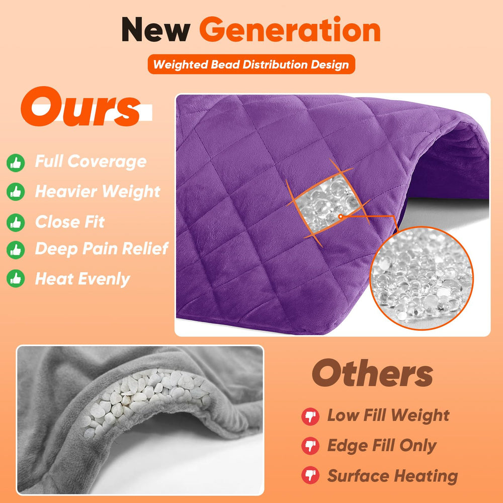 OCTROT purple pad offers four timer options for safe, timed use.