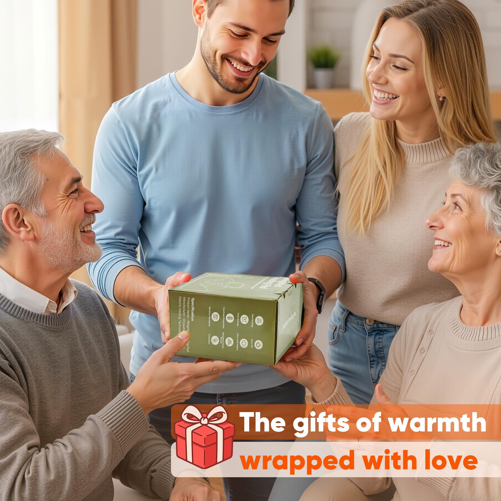 OCTROT dual-layer heating wires deliver stronger warmth across the pad.