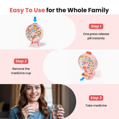 Odaro-childproof-compartments protect pills from curious hands and pets.