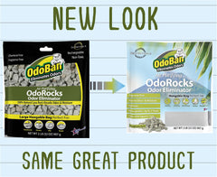 Proudly made in the USA, OdoRocks delivers natural odor control.