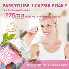 Oeaqeff Yerba Mate capsules closeup showing smooth capsule texture and unsmoked origin.