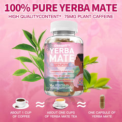 Oeaqeff Yerba Mate capsules on a desk during morning routine to boost clarity.