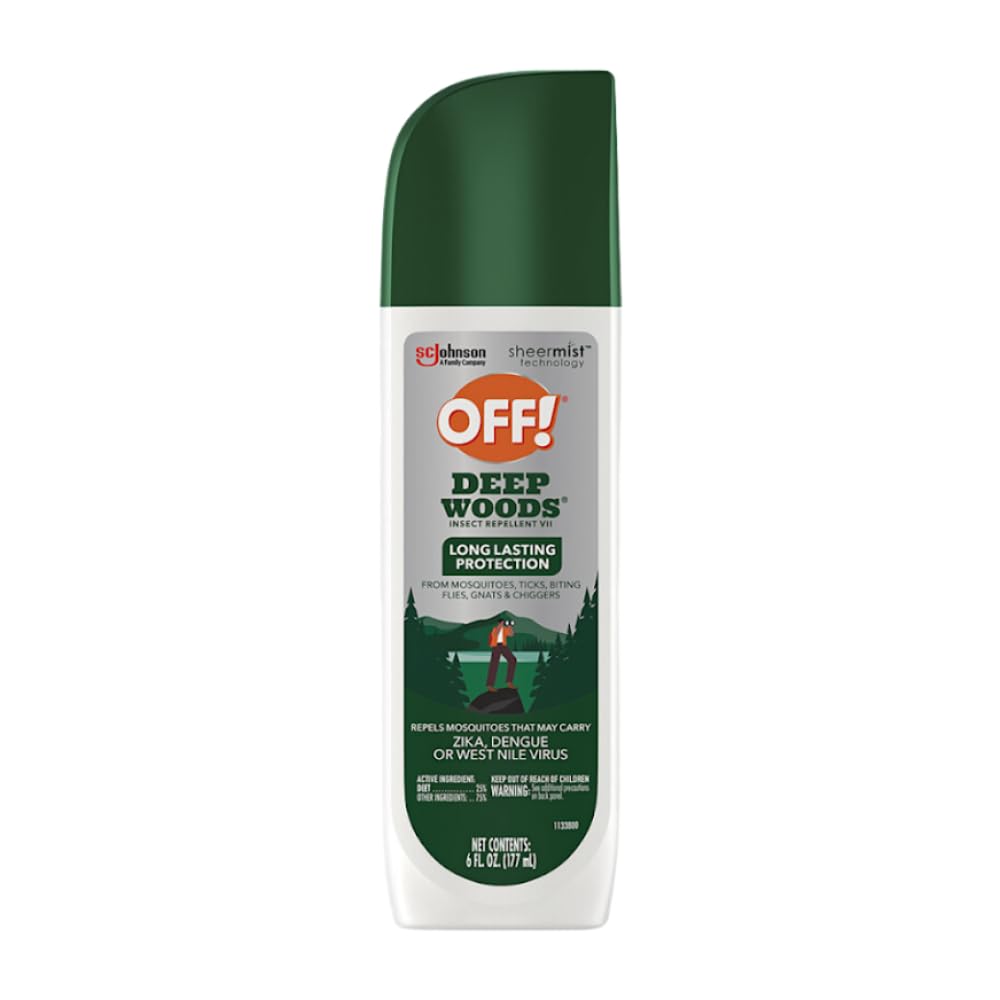 OFF! Deep Woods Off! 6oz pack4 in camping setup for easy application