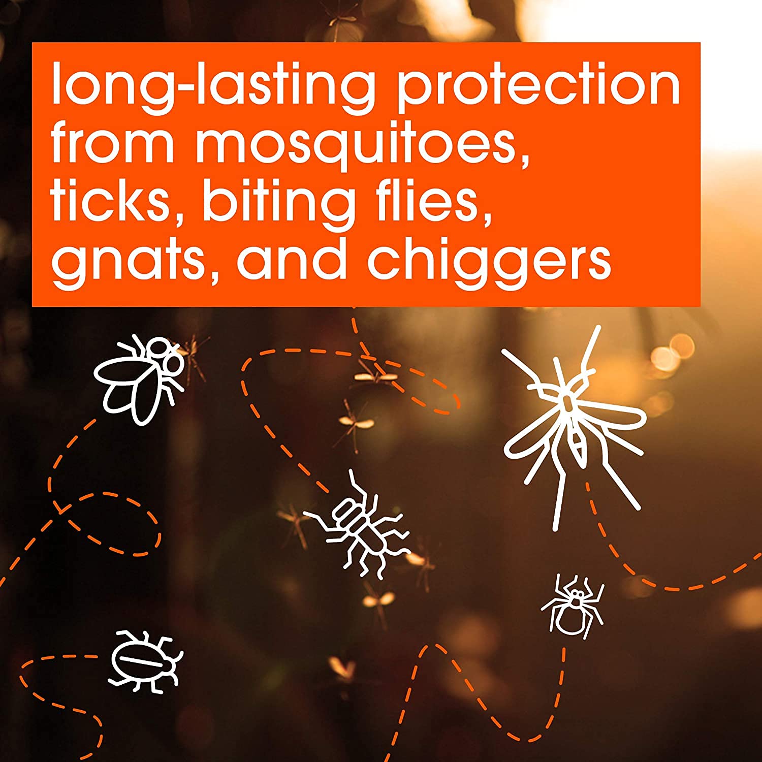 OFF! Deep Woods Off! Outdoor-ready spray to clothing for hunting trips